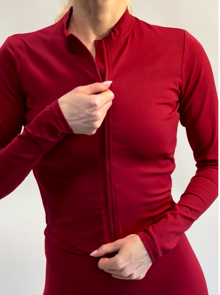 AMALFI JACKET AVAILABLE IN PINK , RED AND BLACK